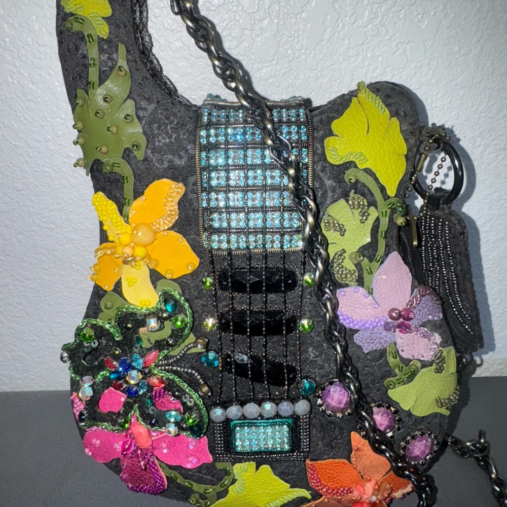 Floral Embellished Women's Bag